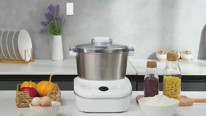 7L(7.3QT)Electric Dough Mixer with Ferment Function, Bread Maker Machine, Dough Maker Machine with 304 Stainless Steel Bowl